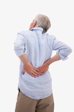 Man With Back Pain - charlotte hormone imbalance treatment